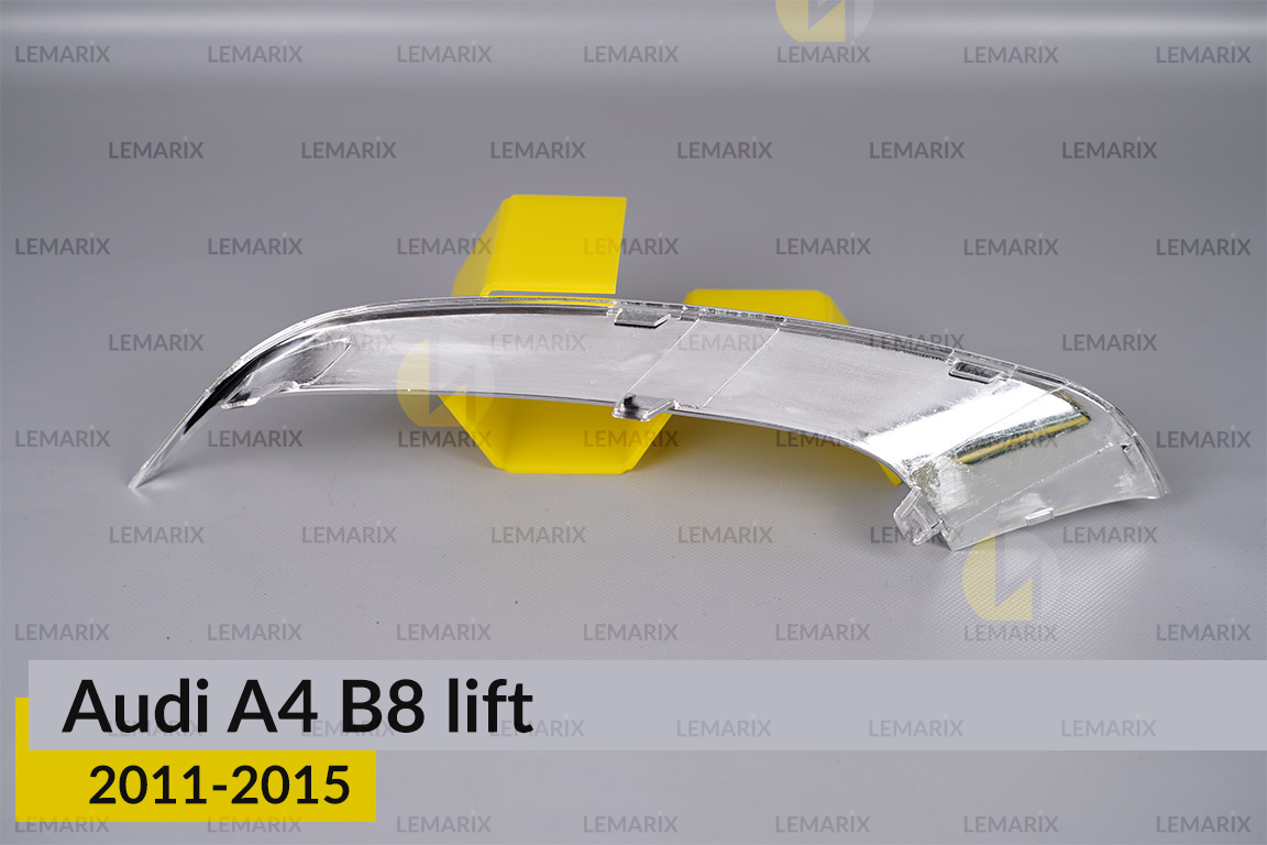 Хромована декоративна маска нижня Audi A4 B8 (2011-2015) рест права