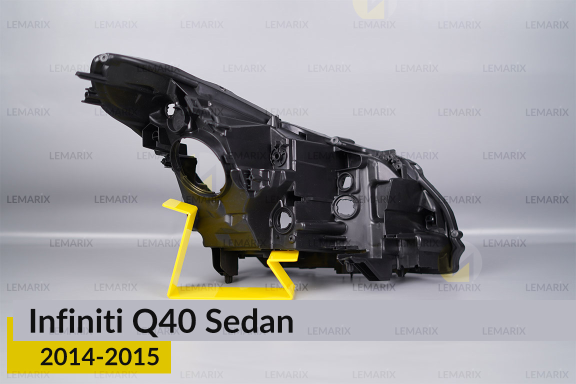 Корпус фары Infiniti Q40 Sedan (2014-2015) левый