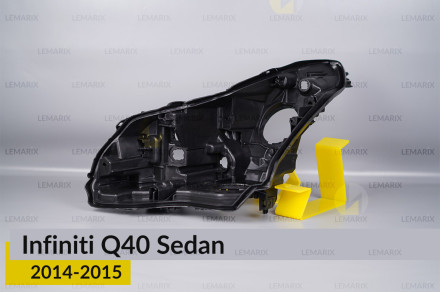 Корпус фары Infiniti Q40 Sedan (2014-2015) левый