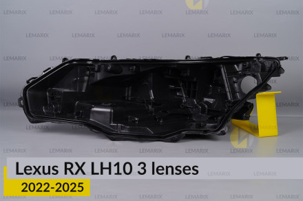 Корпус фари Lexus RX LH10 3 лінзи (2022-2026) лівий