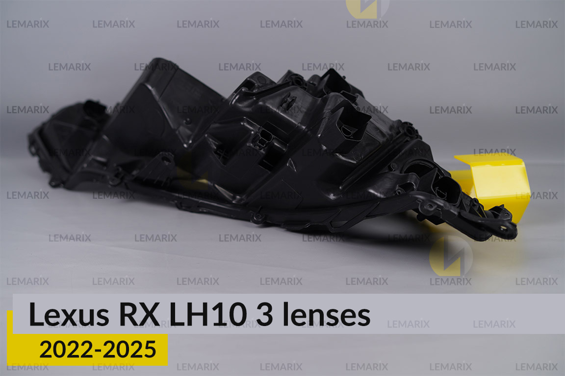 Корпус фари Lexus RX LH10 3 лінзи (2022-2026) лівий