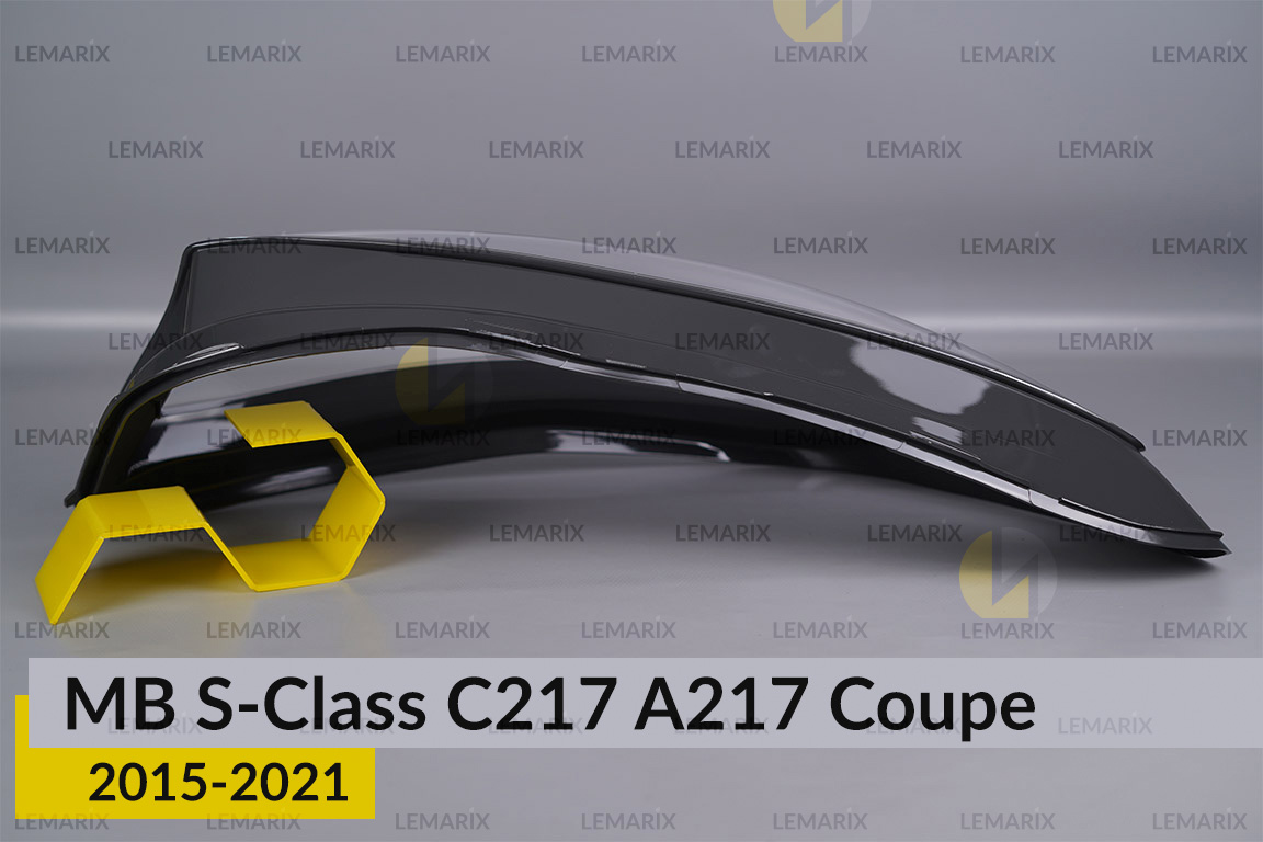 Стекло фары Mercedes-Benz S-Class C217 A217 Coupe (2015-2021) правое