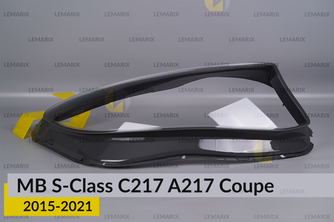 Стекло фары Mercedes-Benz S-Class C217 A217 Coupe (2015-2021) правое
