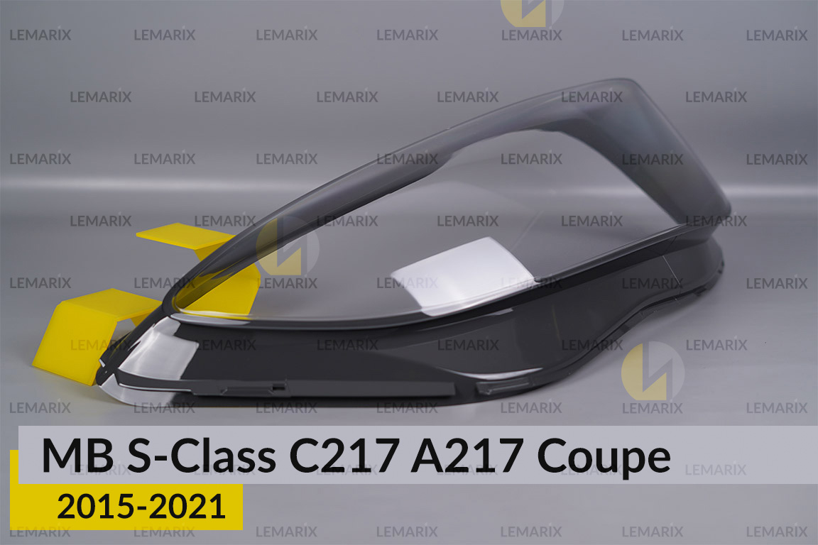 Стекло фары Mercedes-Benz S-Class C217 A217 Coupe (2015-2021) правое