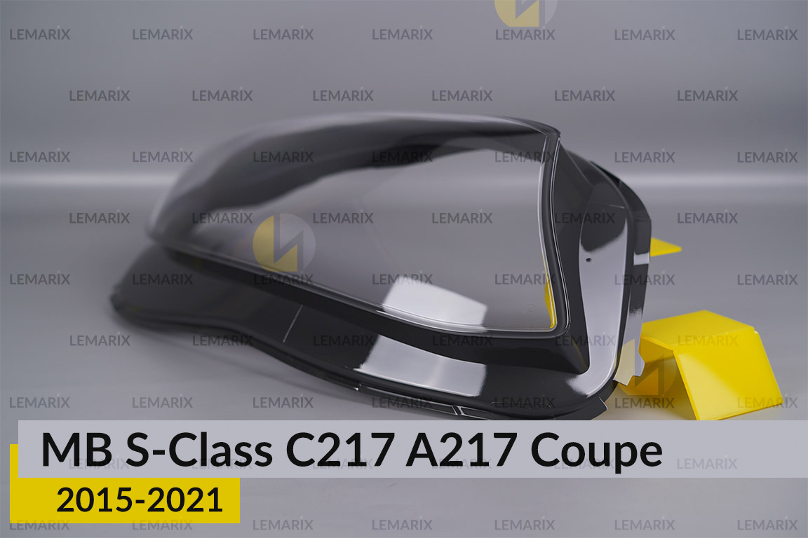 Стекло фары Mercedes-Benz S-Class C217 A217 Coupe (2015-2021) правое