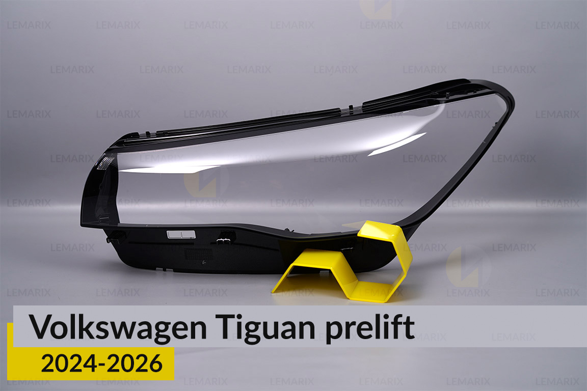 Стекло фары VW Volkswagen Tiguan (2024-2026) дорест левое