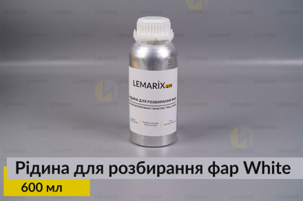 Рідина для розбирання фар на поліуретановому герметику прозора 600 мл