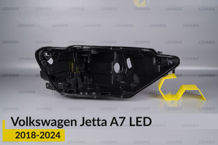 Корпус фары VW Volkswagen Jetta A7 LED (2018-2024) правый