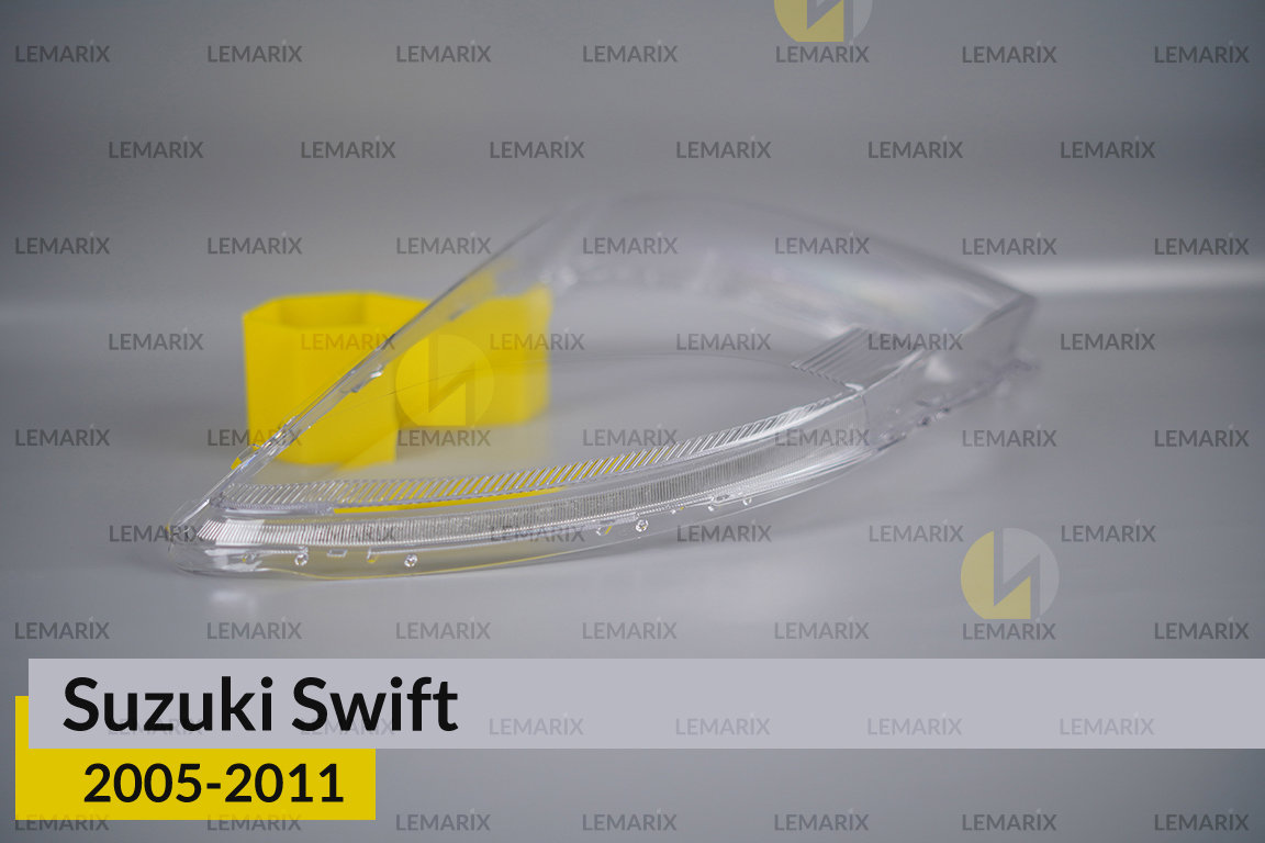 Стекло фары Suzuki Swift (2005-2011) левое