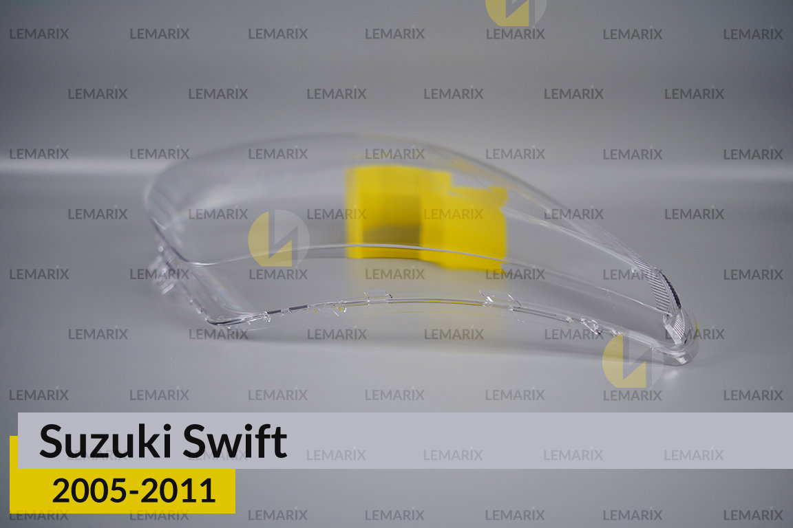 Стекло фары Suzuki Swift (2005-2011) левое