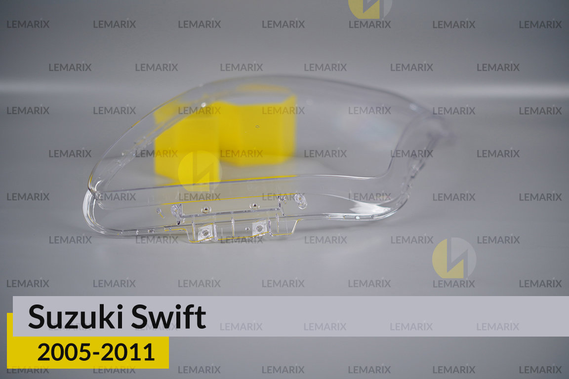 Стекло фары Suzuki Swift (2005-2011) левое
