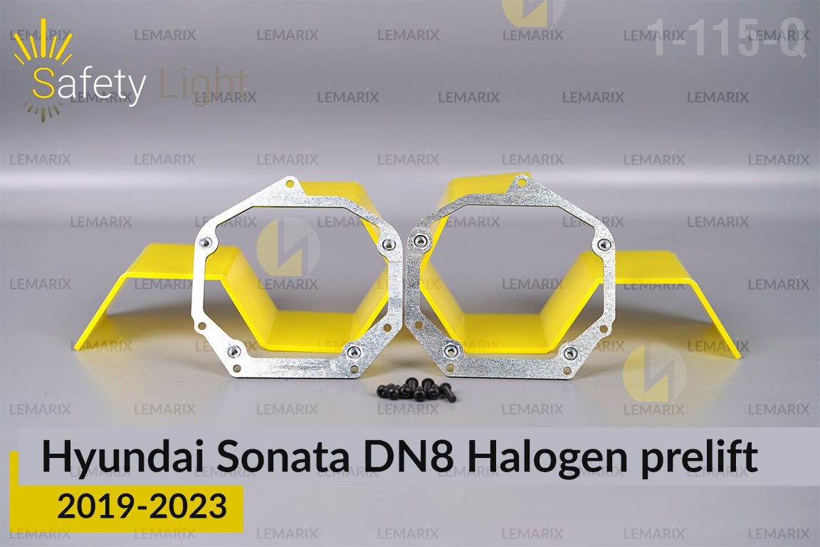 Переходная рамка для Hyundai Sonata DN8 Halogen (2019-2023) дорест