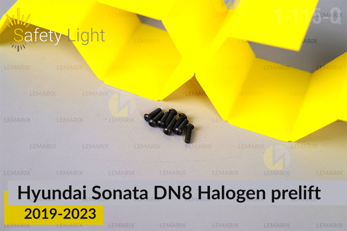 Переходная рамка для Hyundai Sonata DN8 Halogen (2019-2023) дорест