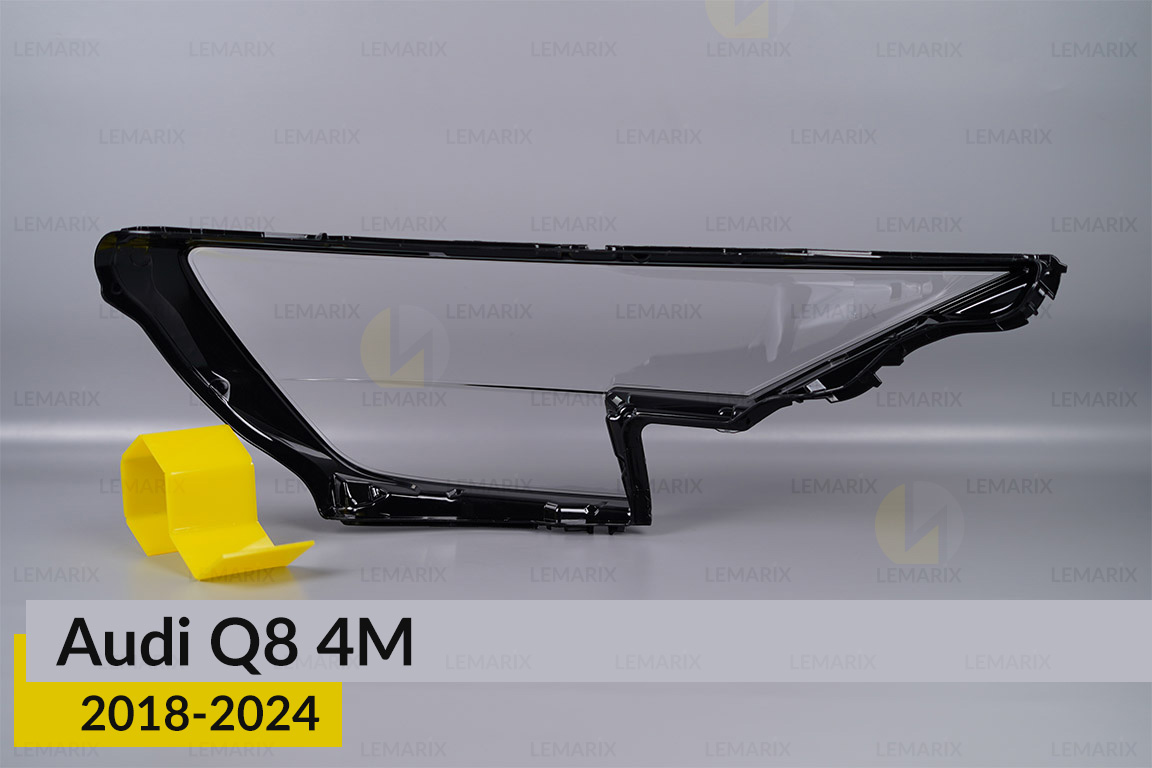 Скло фари Audi Q8 4M (2018-2024) ліве