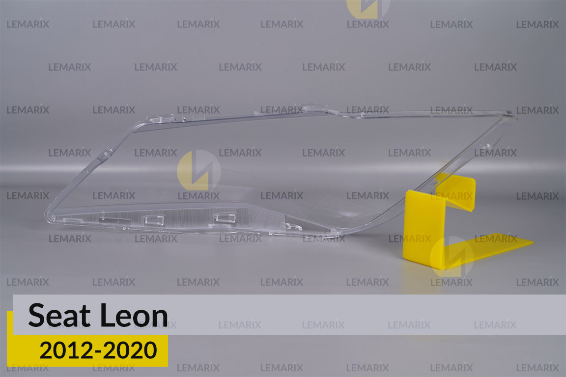 Скло фари Seat Leon (2012-2020) праве