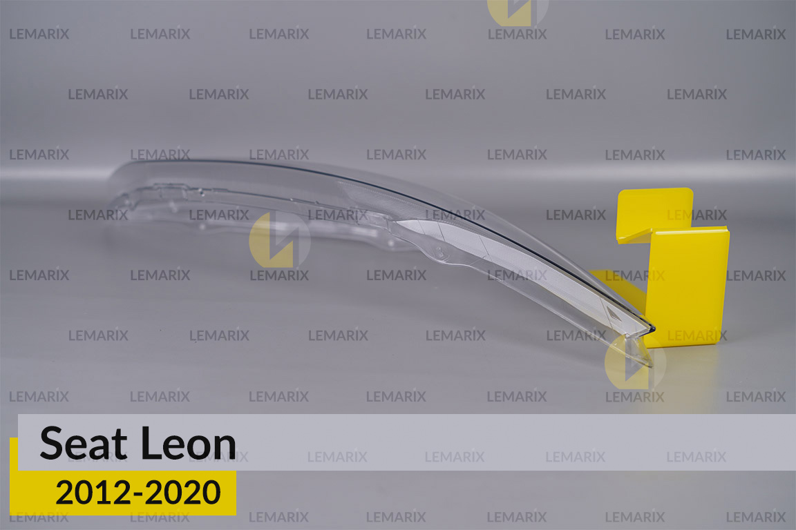 Скло фари Seat Leon (2012-2020) праве