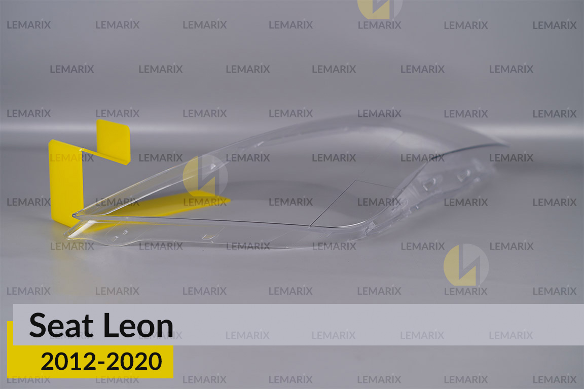 Скло фари Seat Leon (2012-2020) праве