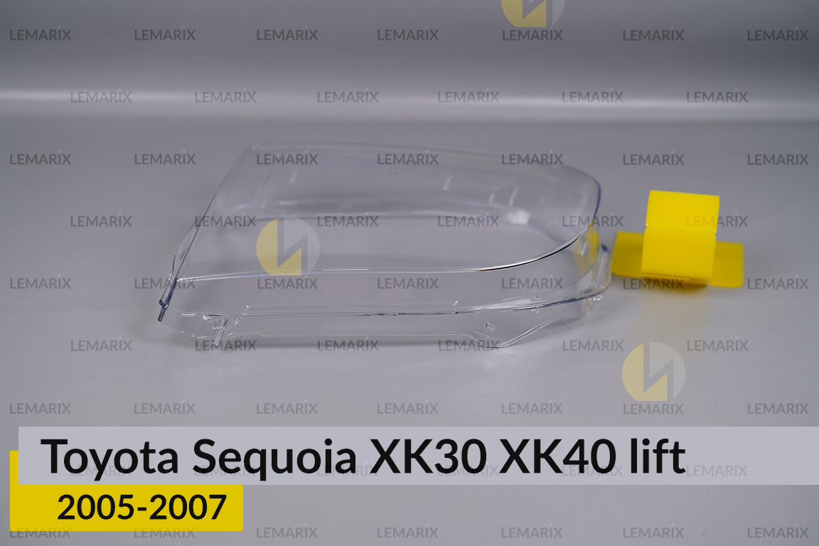 Стекло фары Toyota Sequoia XK30 XK40 (2005-2007) рест левое