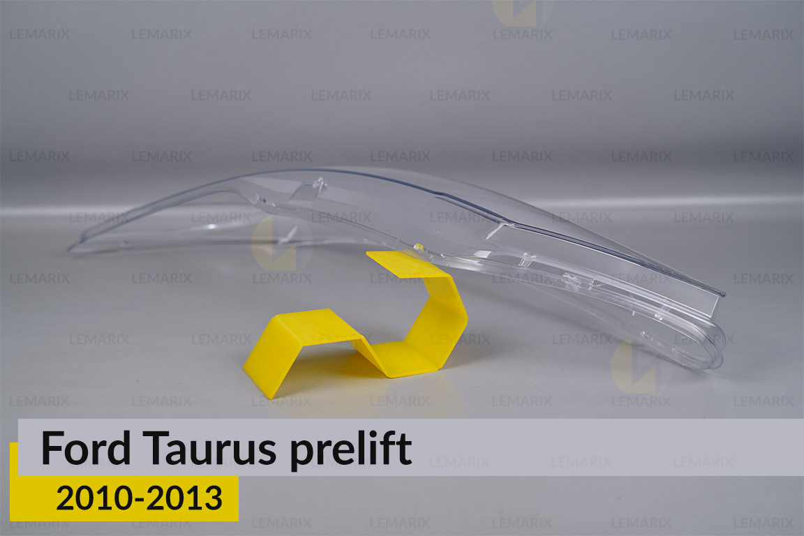 Скло фари Ford Taurus (2010-2013) дорест ліве