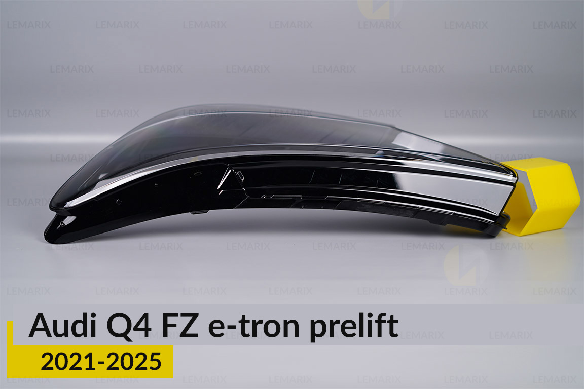 Скло фари Audi Q4 FZ e-tron (2021-2026) дорест ліве