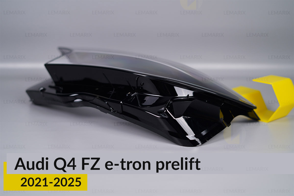 Скло фари Audi Q4 FZ e-tron (2021-2026) дорест ліве