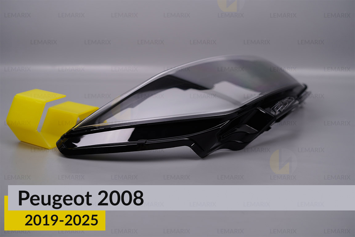 Стекло фары Peugeot 2008 (2019-2025) правое