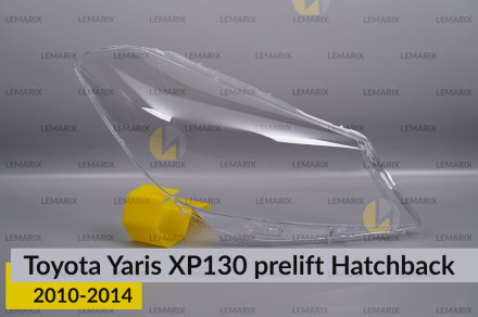 Стекло фары Toyota Yaris XP130 Hatchback (2010-2014) дорест правое