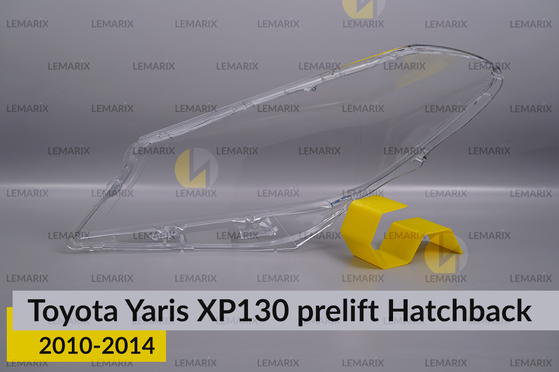 Стекло фары Toyota Yaris XP130 Hatchback (2010-2014) дорест правое