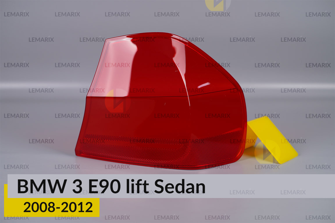 Стекло заднего фонаря внешнее в крыле BMW 3 E90 Sedan (2008-2012) рест правое