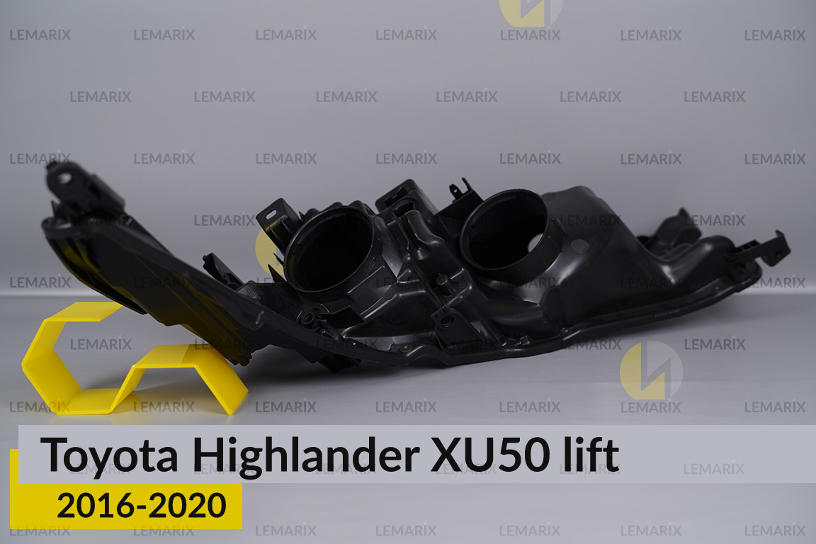 Корпус фары Toyota Highlander XU50 (2016-2020) рест правый