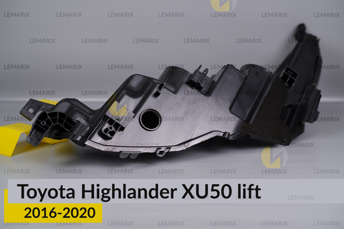 Корпус фары Toyota Highlander XU50 (2016-2020) рест правый