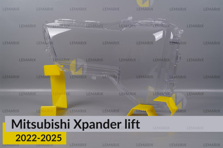 Скло фари Mitsubishi Xpander (2022-2026) рест ліве