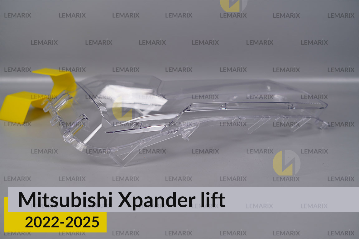 Скло фари Mitsubishi Xpander (2022-2026) рест ліве
