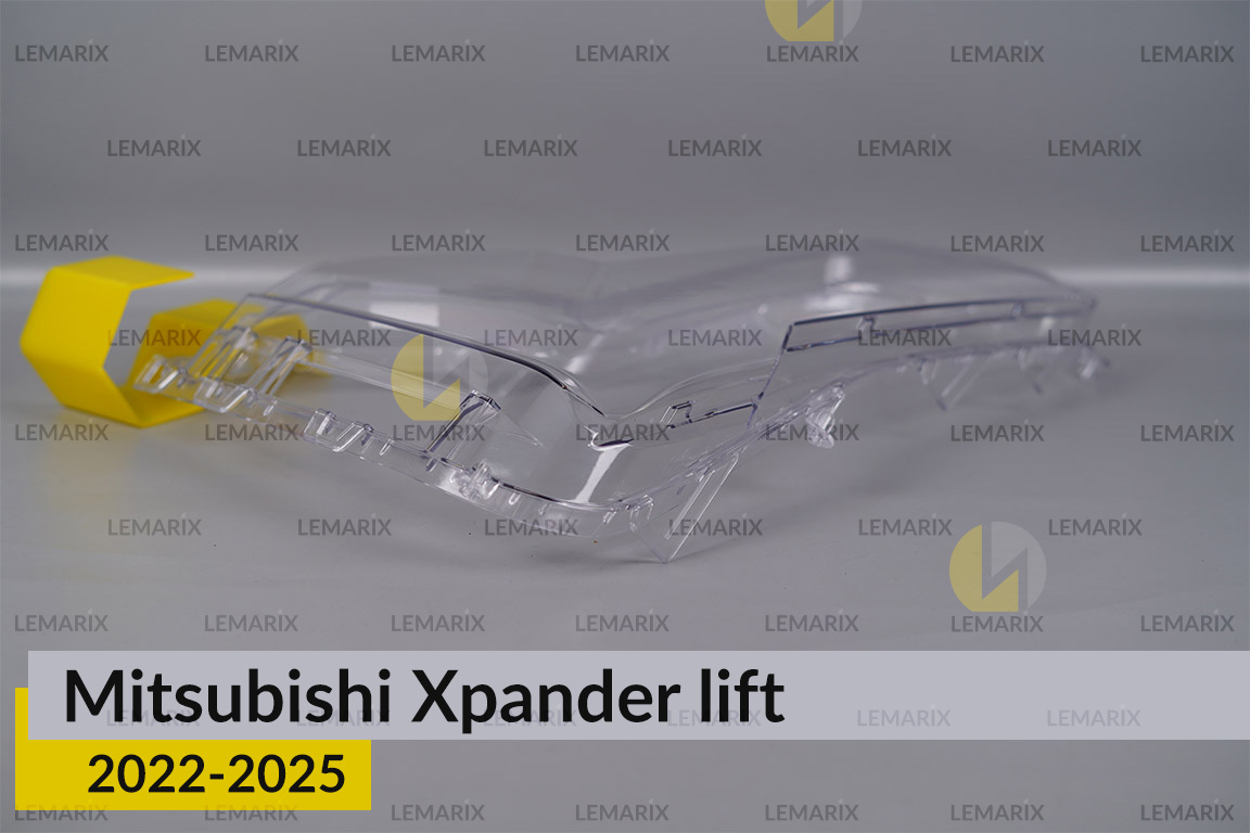 Скло фари Mitsubishi Xpander (2022-2026) рест ліве