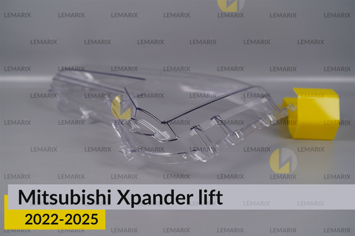 Скло фари Mitsubishi Xpander (2022-2026) рест ліве
