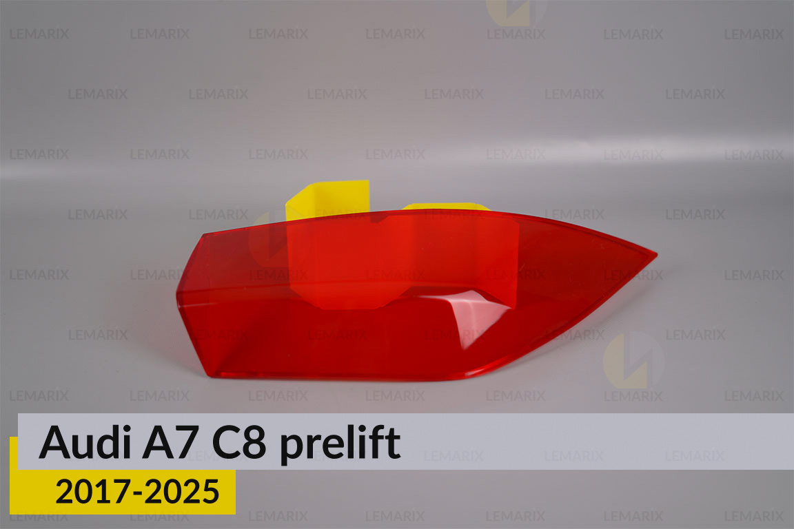Стекло заднего фонаря внешнее в крыле Audi A7 C8 (2017-2025) дорест левое