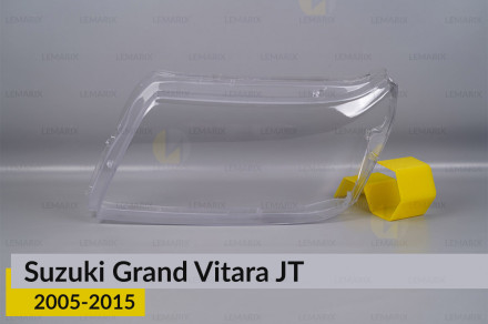 Стекло фары Suzuki Grand Vitara JT (2005-2015) левое