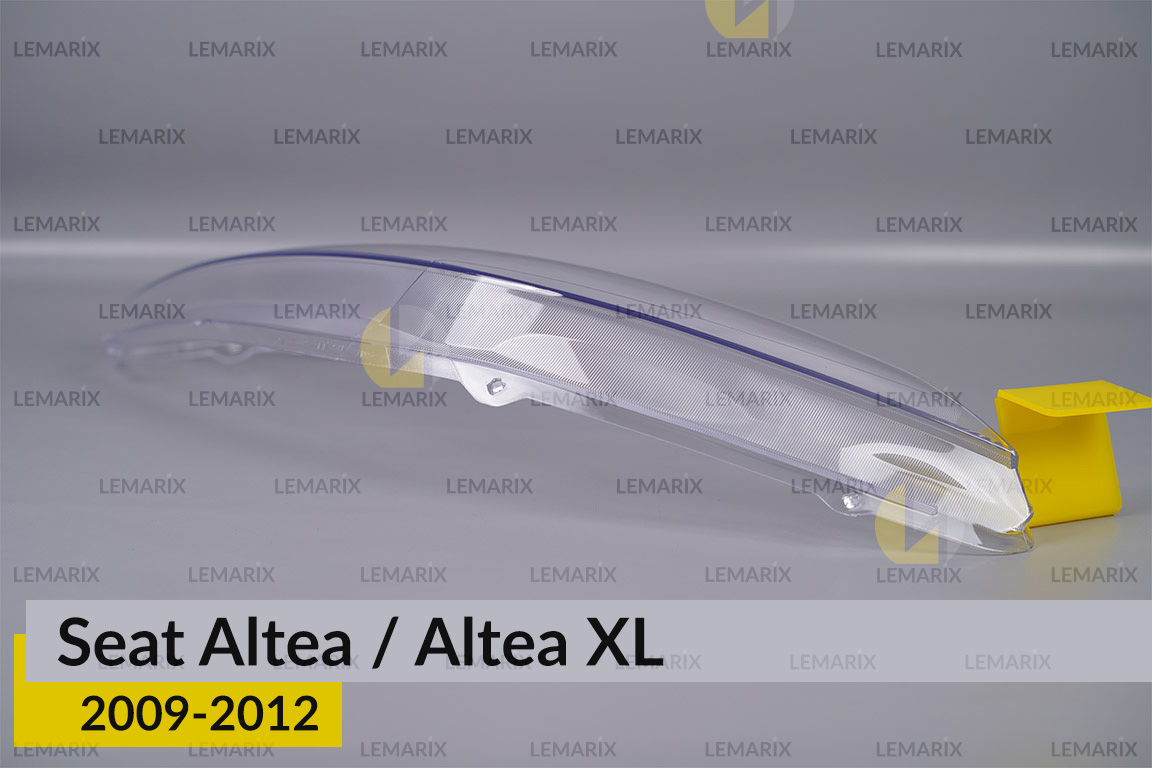 Скло фари Seat Altea/Altea XL (2009-2012) рест ліве