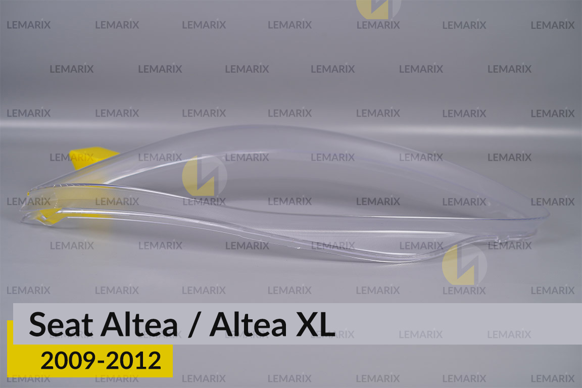 Скло фари Seat Altea/Altea XL (2009-2012) рест ліве