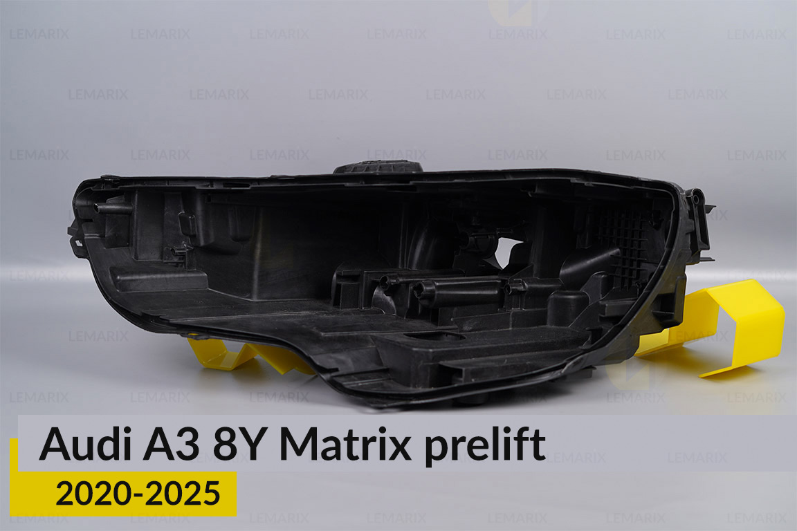 Корпус фары Audi A3 8Y Matrix (2020-2026) дорест левый