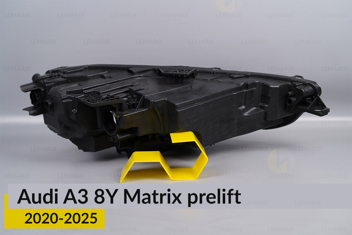 Корпус фари Audi A3 8Y Matrix (2020-2026) дорест лівий