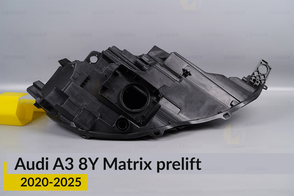 Корпус фари Audi A3 8Y Matrix (2020-2026) дорест лівий