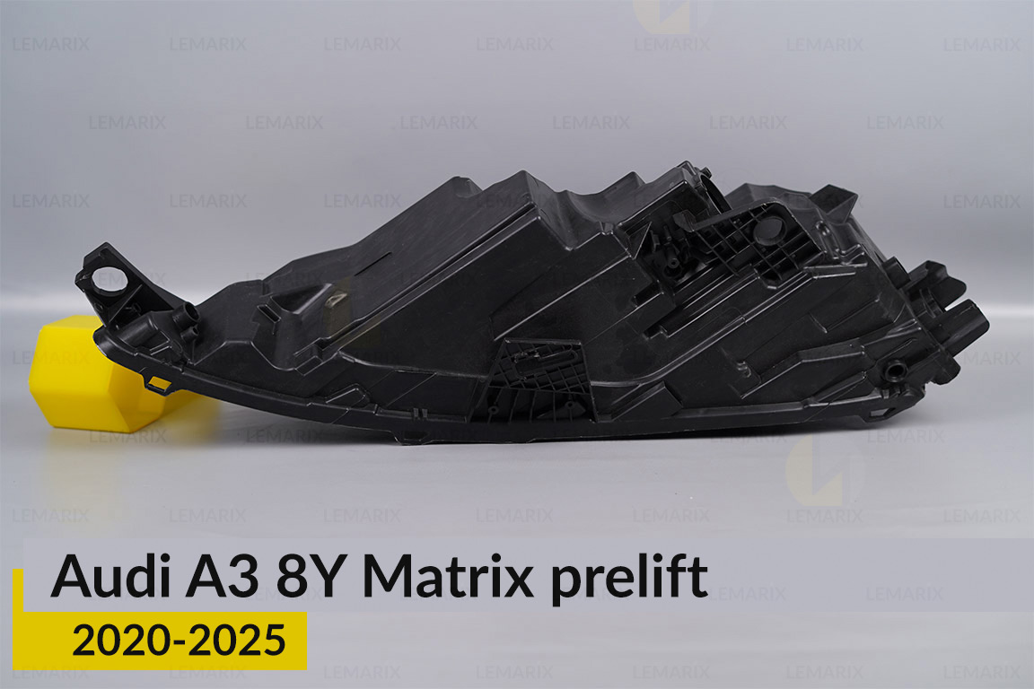 Корпус фари Audi A3 8Y Matrix (2020-2026) дорест лівий
