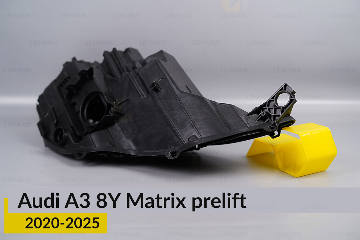 Корпус фари Audi A3 8Y Matrix (2020-2026) дорест лівий