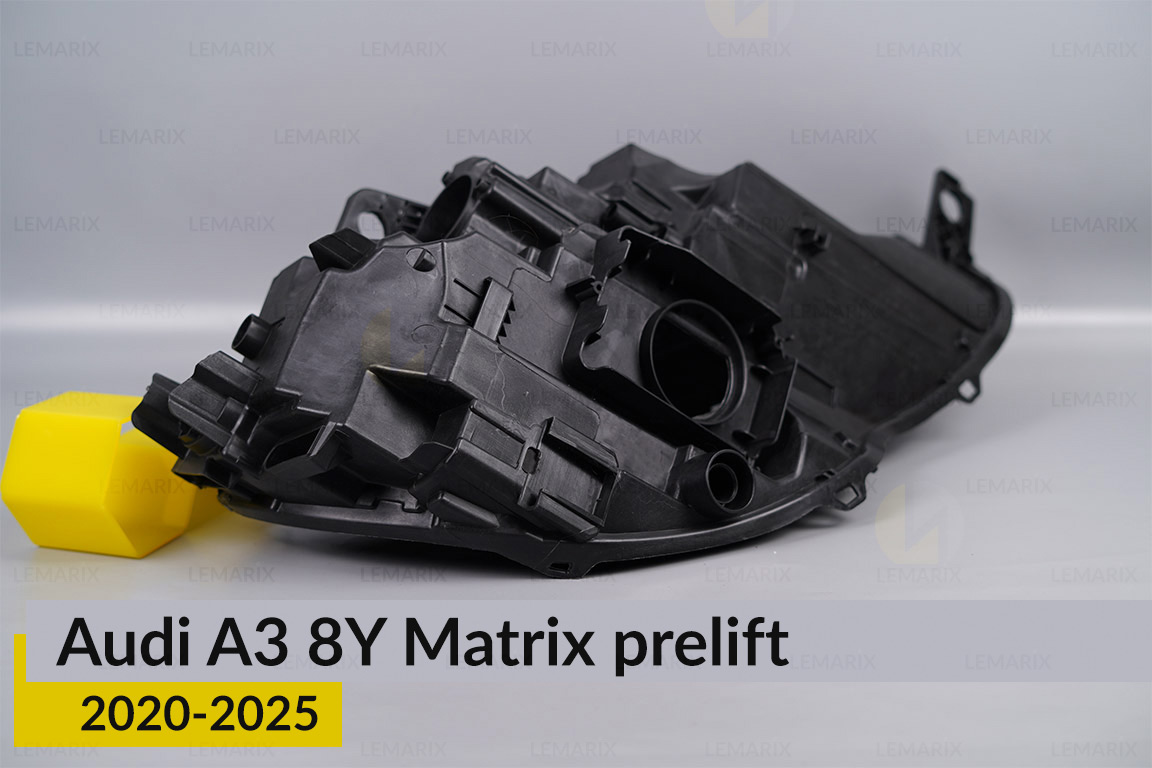 Корпус фари Audi A3 8Y Matrix (2020-2026) дорест лівий