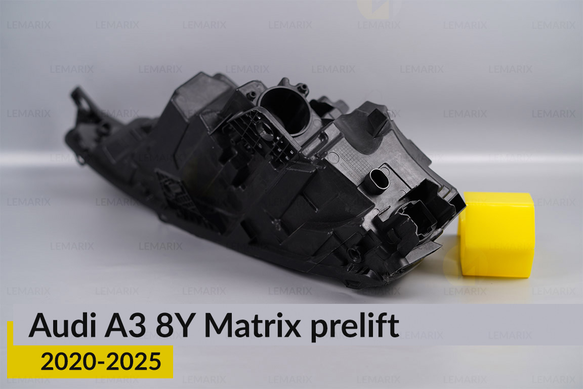 Корпус фари Audi A3 8Y Matrix (2020-2026) дорест лівий