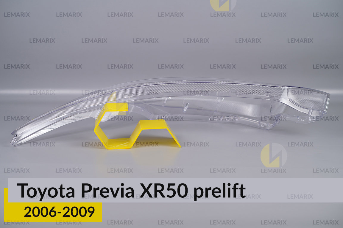 Стекло фары Toyota Previa XR50 (2006-2009) дорест левое