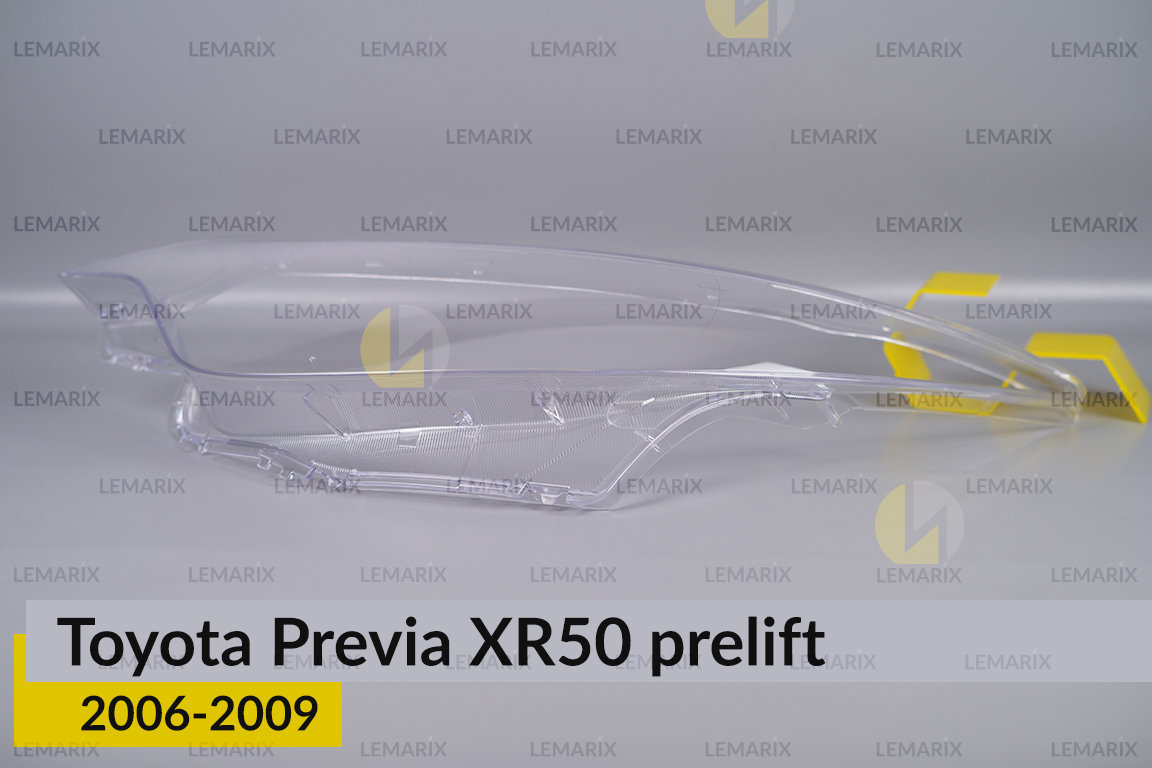 Стекло фары Toyota Previa XR50 (2006-2009) дорест левое