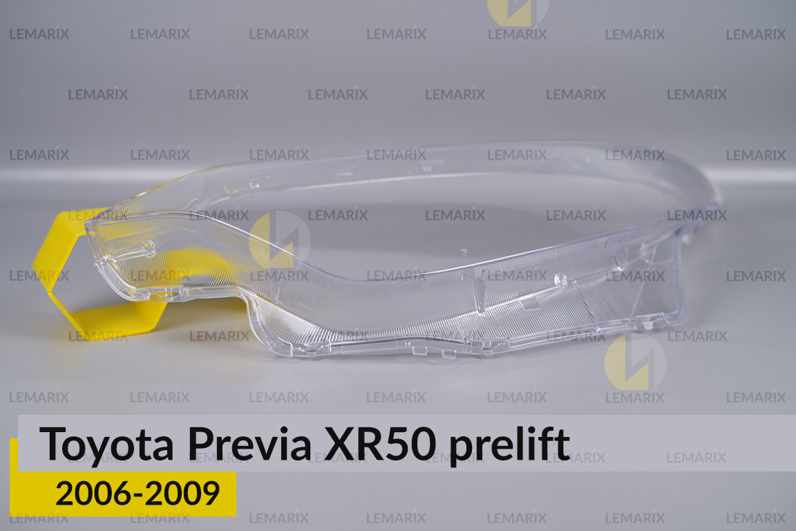 Стекло фары Toyota Previa XR50 (2006-2009) дорест левое