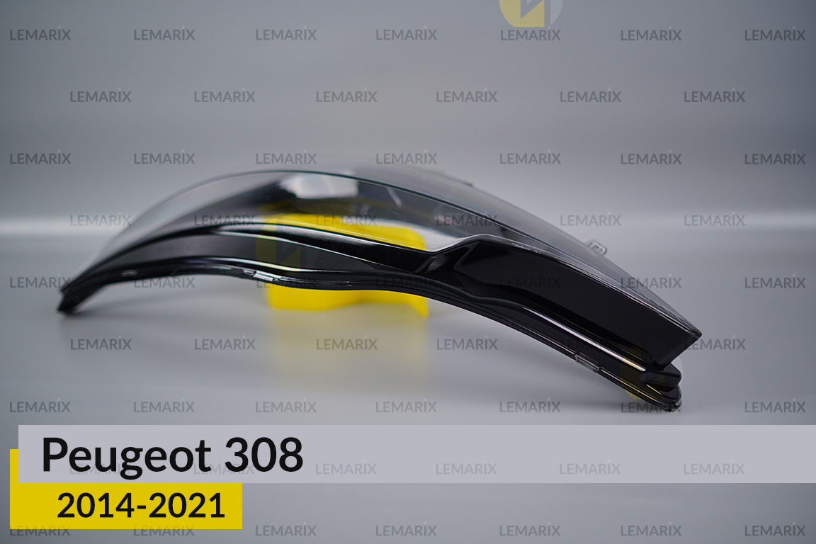 Стекло фары Peugeot 308 (2014-2021) левое